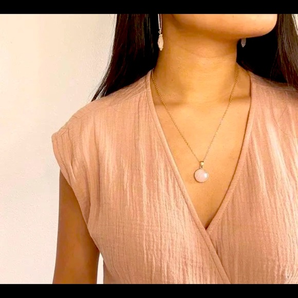 Sanctuary Jewelry - Sanctuary Project - Rose quartz necklace